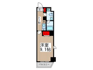 マーベラス浅草の物件間取画像